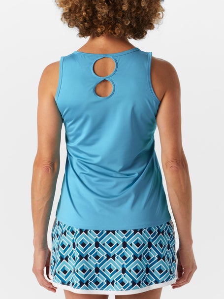Tail Womens Deep Blue Sea Celosia Tank