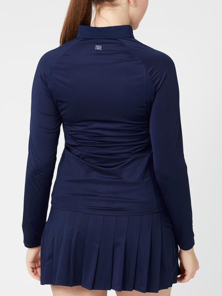 Tail Womens Essential Imelda 1/2 Zip LS - Navy