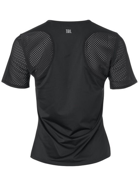 Tail Womens Essential Katy Short Sleeve - Black