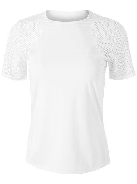 Tail Womens Essential Katy Short Sleeve - White
