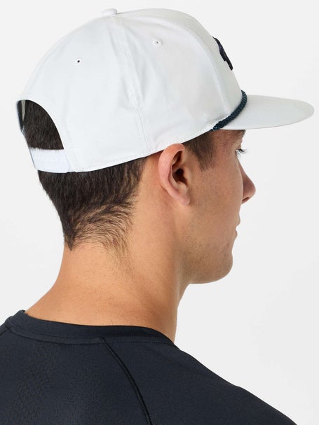 Tennis Warehouse Rope Hat - White/Navy