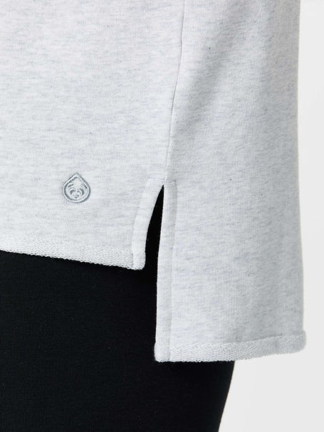 tasc Womens Winter French Terry Polo Sweatshirt