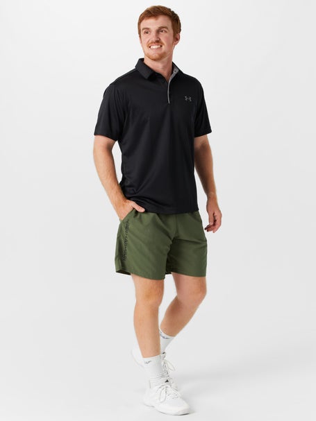 Under Armour Mens Core Tech Polo - Black