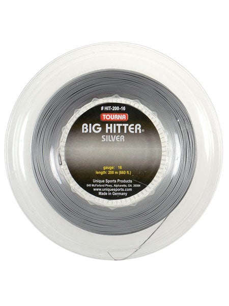Tourna Big Hitter Silver 16/1.30 String Reel - 660