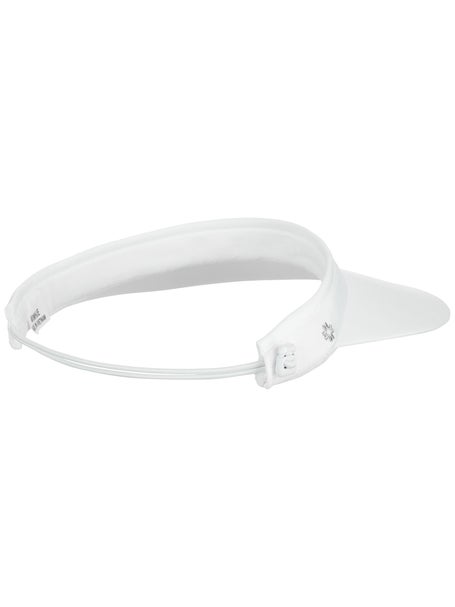 VimHue Womens Retro Rounded Visor - White