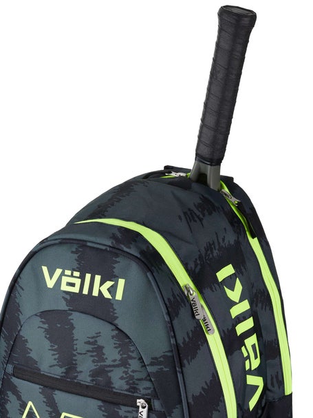 Volkl Zebra Team Backpack Bag Black/Neon Yellow