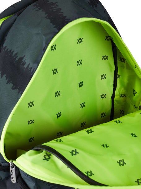 Volkl Zebra Team Backpack Bag Black/Neon Yellow