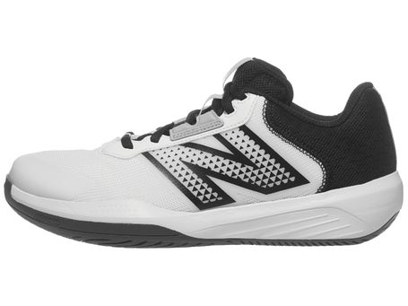 New Balance WC 696v6 B White/Black Womens Shoe