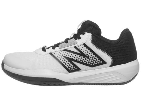 New Balance WC 696v6 D White/Black Womens Shoes