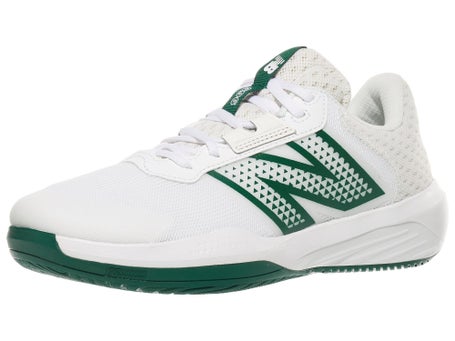 New Balance WC 696v6 B White/Green Womens Shoe