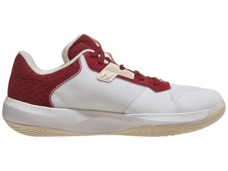 New Balance WC 696v6 B White/Burgundy Womens Shoes