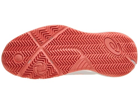 Asics Challenger 15 Padel White/Guava Womens Shoes