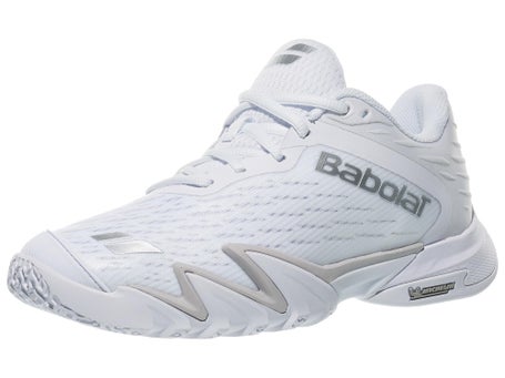 Babolat Premura 3 White/Silver Womens Shoes