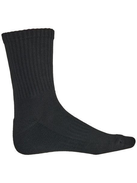 Wilson Core Crew Logo Sock - Black