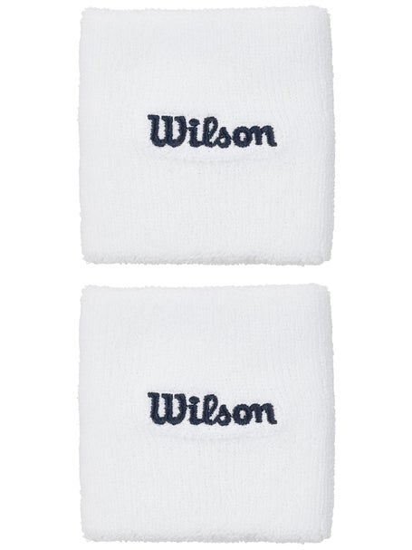 Wilson Core Logo Singlewide Wristband - White
