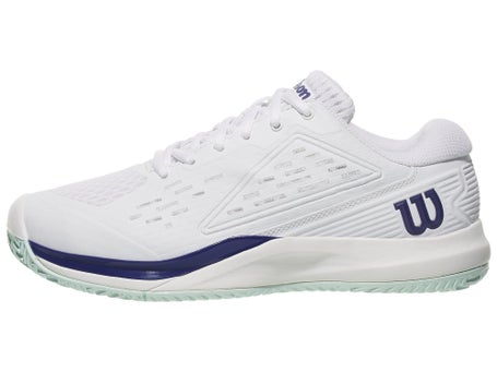 Wilson Rush Pro Ace White/Bay/Blue Junior Shoes
