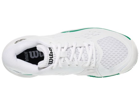 Wilson Rush Pro Ace White/Green Junior Shoes