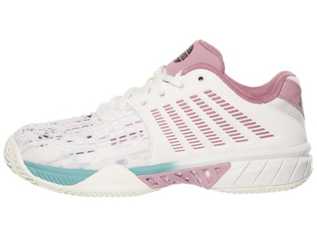 KSwiss Express Lt 3 Padel Wh/Lilac/Turq Womens Shoes