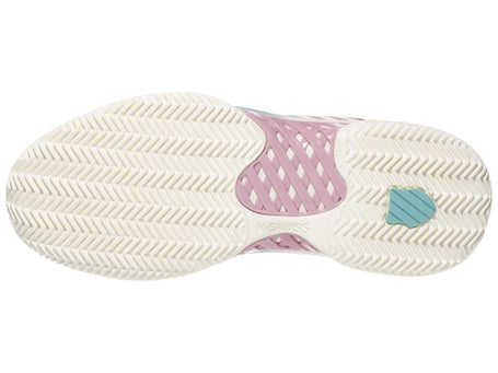 KSwiss Express Lt 3 Padel Wh/Lilac/Turq Womens Shoes