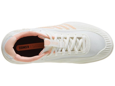 KSwiss Hypercourt Express 3 Egret/Peach Womens Shoes