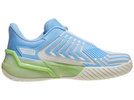 KSwiss Ultrashot 4 White/Blue/Green Womens Shoes