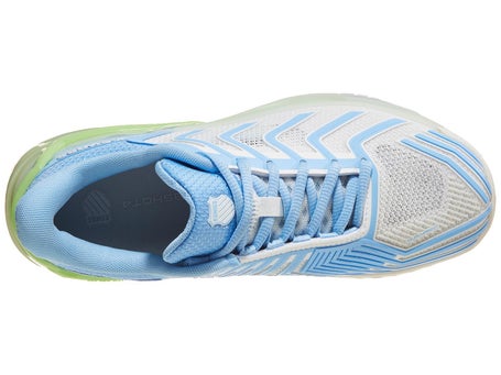 KSwiss Ultrashot 4 White/Blue/Green Womens Shoes