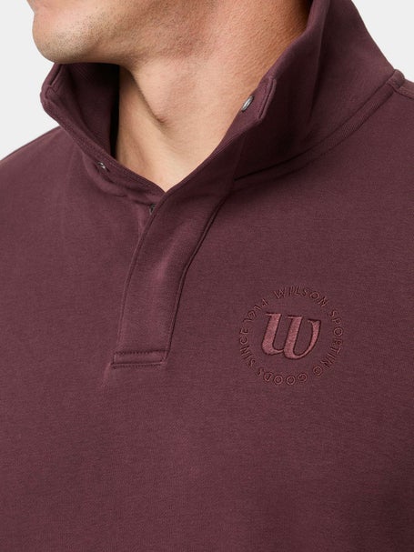 Wilson Mens Autumn Club Half Zip Sweatshirt