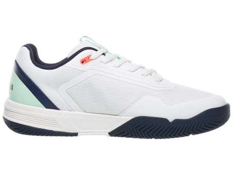 Wilson Courtglide White/Bay/Coral Mens Shoes