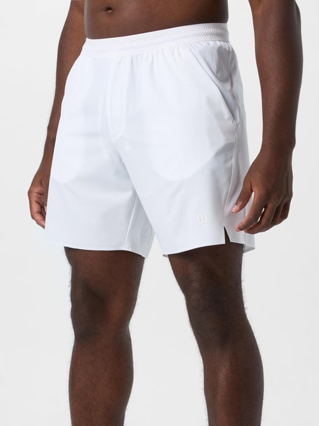 Wilson Mens Core Tournament V2 7 Short - White