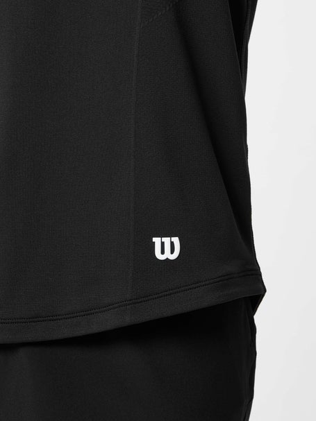 Wilson Mens Core Court Performance Polo - Black