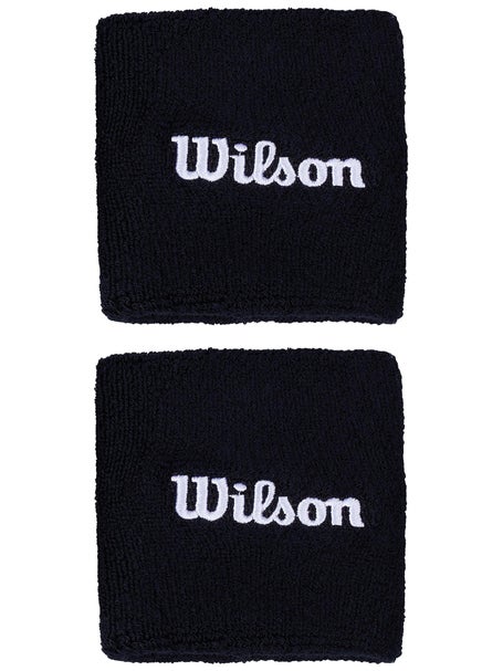 Wilson Core Logo Singlewide Wristband - Black