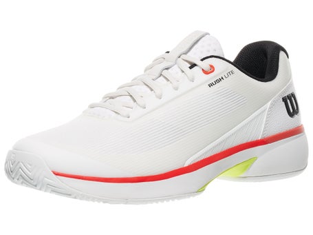 Wilson Rush Lite 5 White/Black/Infrared Mens Shoes
