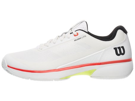 Wilson Rush Lite 5 White/Black/Infrared Mens Shoes
