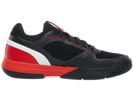 Wilson Rush Pro 5 Black/Infrared/White Mens Shoes 