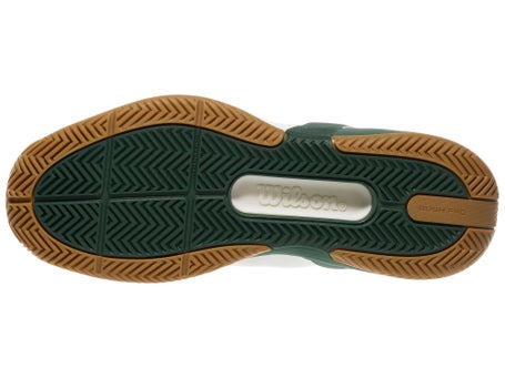 Wilson Rush Pro 5 White/Sycamore/Gum Mens Shoes 