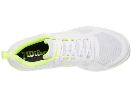 Wilson Pickle Pro White/Yellow Mens Pickle Shoes