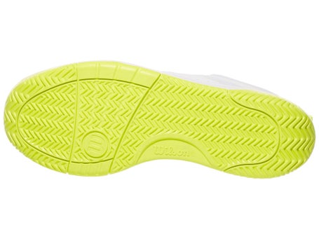 Wilson Pickle Pro White/Yellow Mens Pickle Shoes