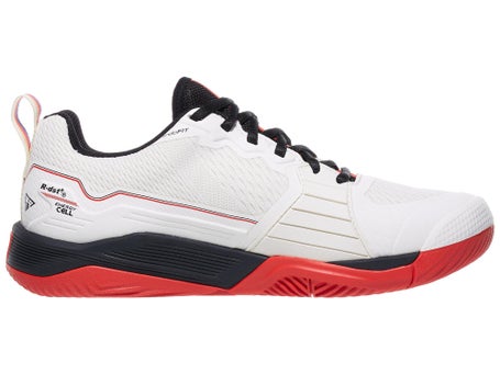Wilson Rush Pro 4.5 Tofu/Red/Black Mens Shoes