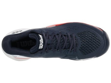 Wilson Rush Pro Ace Navy/White/Red Mens Shoe