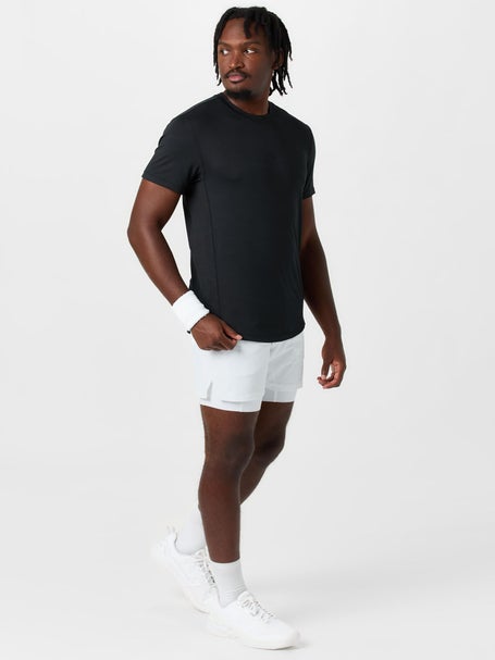 Wilson Mens Set Point 5 Short - White