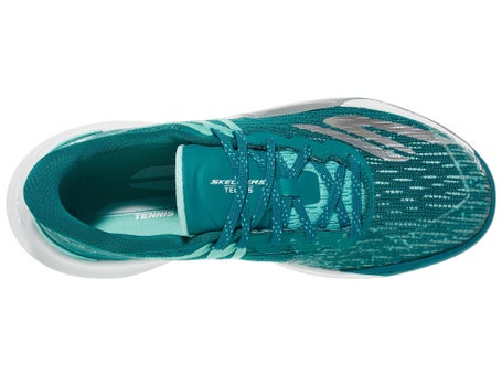Skechers Baseline Bully Aqua/White Womens Shoes