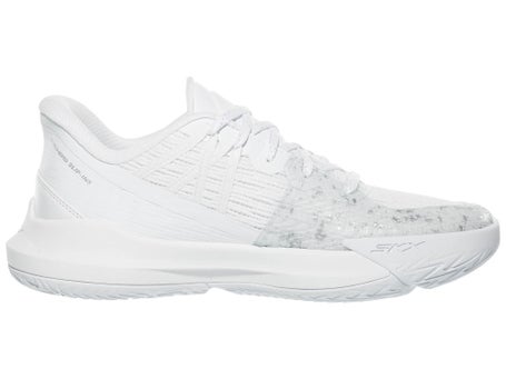 Skechers Baseline Bully White/Silver Womens Shoes