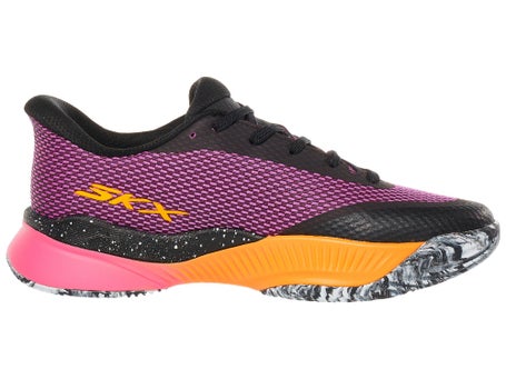 Skechers State Champ Black/Pink Womens Shoes