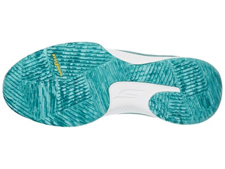 Skechers State Champ White/Turquoise Womens Shoes