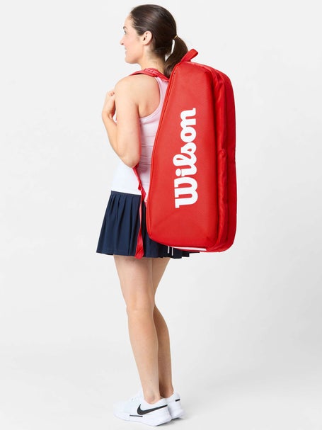 Wilson Super Tour Red 6-Pack Bag