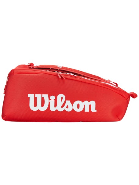 Wilson Super Tour Red 9-Pack Bag