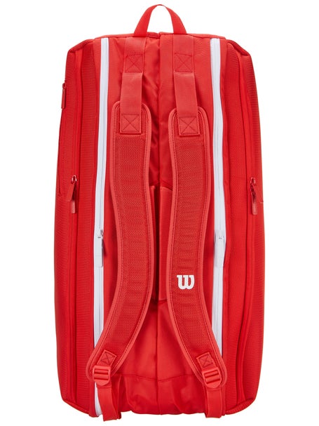 Wilson Super Tour Red 9-Pack Bag