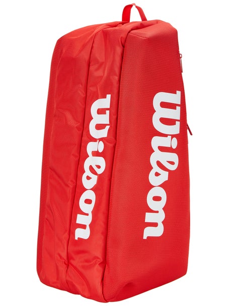 Wilson Super Tour Red 9-Pack Bag
