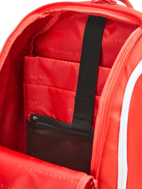 Wilson Super Tour Red Backpack Bag