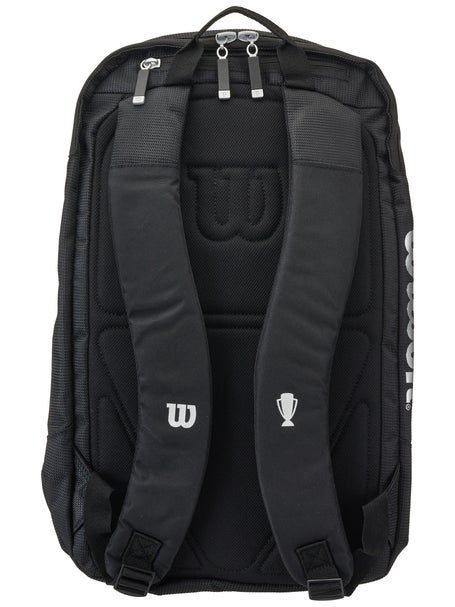 Wilson Laver Cup Super Tour Backpack Bag Black